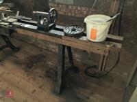 MOSER & SONS WOODWORKING LATHE - 2