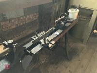 MOSER & SONS WOODWORKING LATHE - 6