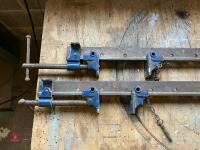2 RECORD 136 6' SASH CLAMPS - 8