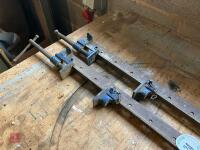 2 RECORD 136 6' SASH CLAMPS - 2