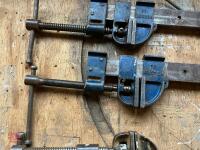 3 RECORD SASH CLAMPS - 6