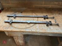 2 RECORD 3' SASH CLAMPS