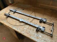 2 RECORD 3' SASH CLAMPS - 2
