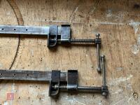 2 RECORD 3' SASH CLAMPS - 4