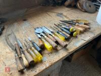 26 ASSORTED CHISELS - 3