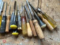 26 ASSORTED CHISELS - 6