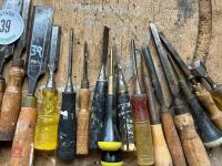 26 ASSORTED CHISELS - 7