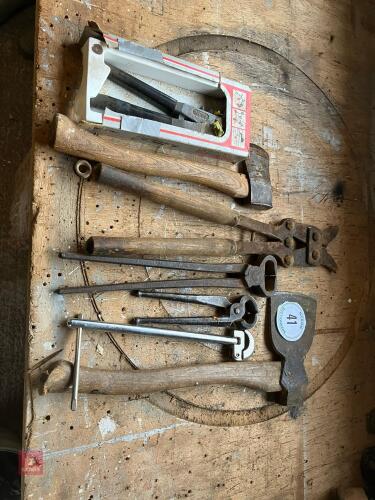 HATCHET, RIVETER, CUTTERS