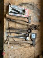 HATCHET, RIVETER, CUTTERS - 2
