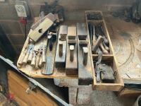 ASSORTED PLANES & STORAGE CHEST - 3