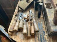 ASSORTED PLANES & STORAGE CHEST - 4