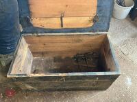 ASSORTED PLANES & STORAGE CHEST - 8