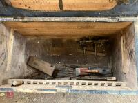 ASSORTED PLANES & STORAGE CHEST - 9