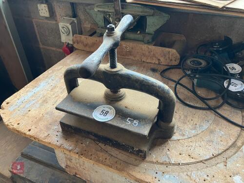 CAST IRON FLY PRESS
