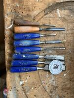 8 ASSORTED WOOD FILES - 2