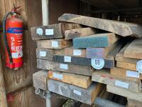 10 LENGTHS OF CHESTNUT TIMBER