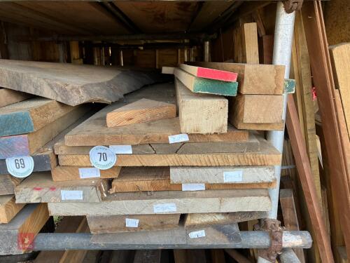 20 LENGTHS OF OAK & ELM