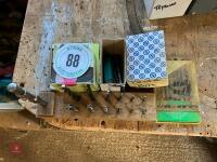 ASSORTED DRILL BITS - 2