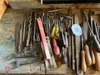 FILES, CHISELS, MALLET ETC - 4