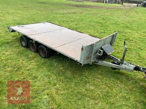 GRAHAM EDWARDS 12' TRI-AXLE TRAILER