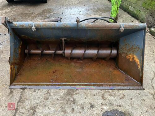 1996 CHITTON 2.1M AUGER BUCKET (S/R)