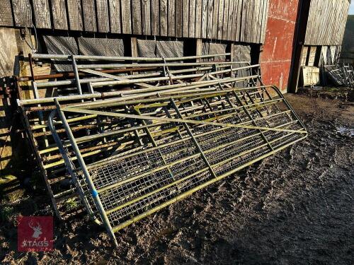 10 MIXED METAL FARM GATES