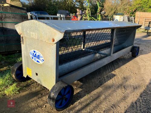 IAE 8' GALVANISED HAY RACKS (35)