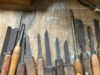 22 ASSORTED WOOD FILES - 7