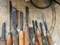 22 ASSORTED WOOD FILES - 8