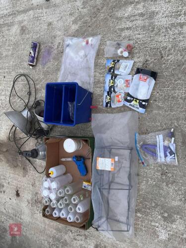 VARIOUS LAMBING PARAPHERNALIA