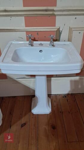 2 LARGE BATHROOM SINKS