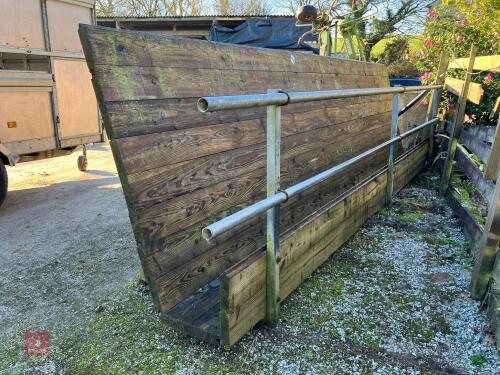 4.8M SHEEP FEED BARRIER/TROUGH (54)