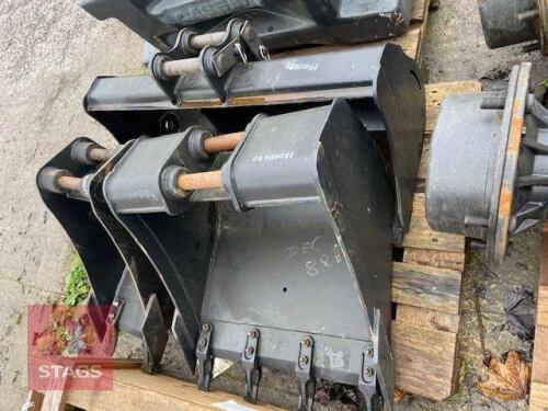 JCB MINI DIGGER BUCKETS