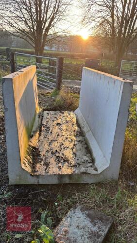 2 TONNE CONCRETE SLURRY CHANNEL