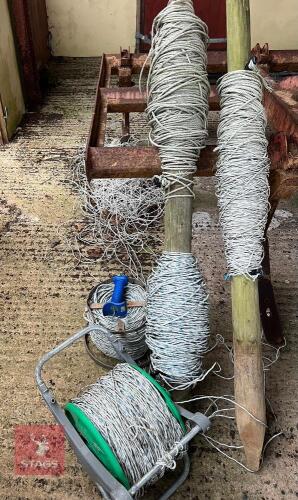 LARGE QTY OF POLY ELECTRIC FENCING WIRE