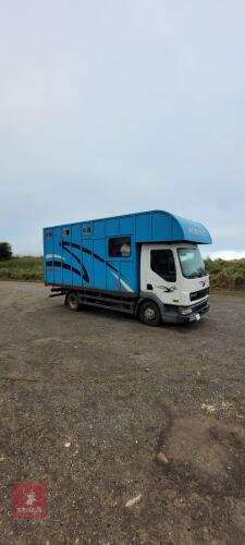 2004 7.5T DAF 45 150 HORSE LORRY