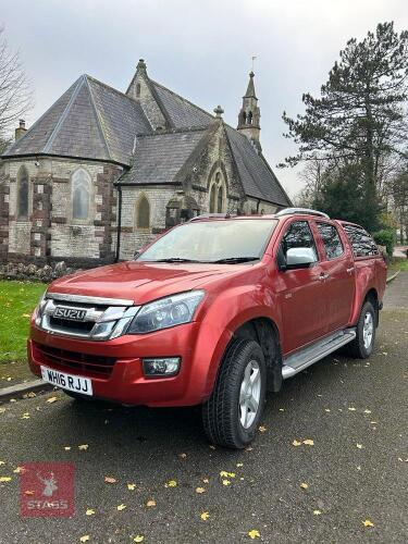2016 ISUZU D-MAX 4WD UTAH PICK UP