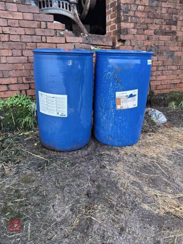2 X 200L DRUMS