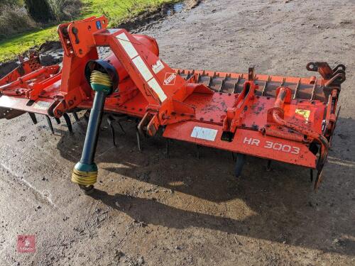 2008 KUHN HR3003D POWER HARROW