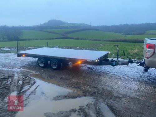 INDESPENSION 16' FLATBED TRAILER