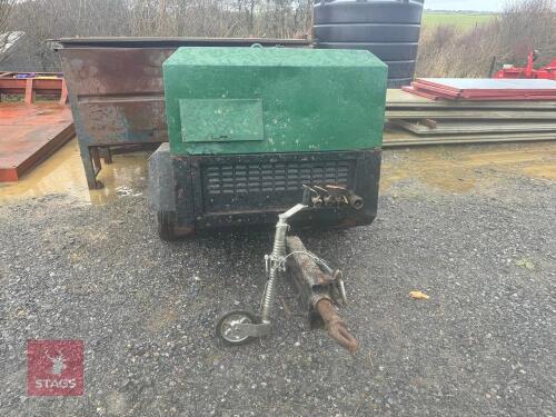 250CFM DIESEL ROAD COMPRESSOR