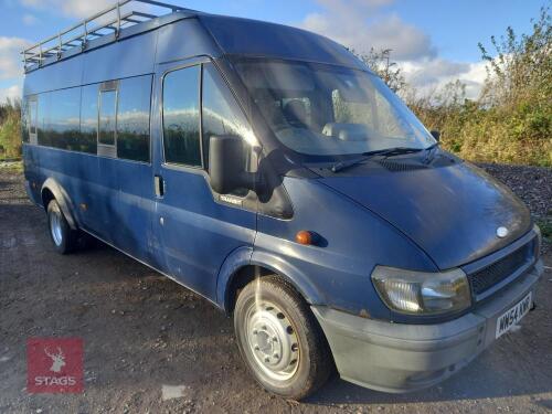 2005 FORD TRANSIT 17 SEATER MINIBUS