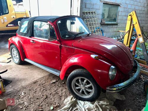 1973 VOLKSWAGEN BEETLE VINTAGE CAR
