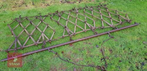 SPIKED 9' DRAG HARROW