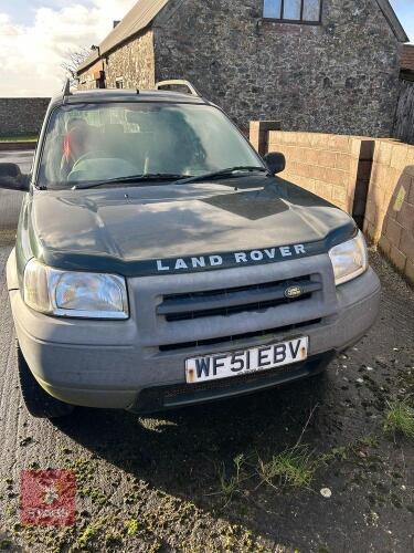 2001 LAND ROVER FREELANDER 1 (S/R)