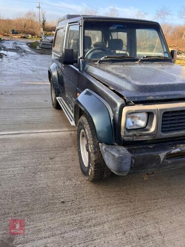 DAIHATSU FOURTRAK INDEPENDENT M390 TDX