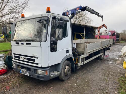 2003 IVECO 7.5T HIAB LORRY
