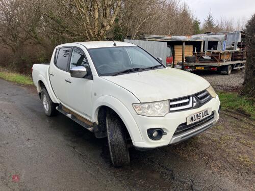 2015 MITSUBISHI L200 PICK UP