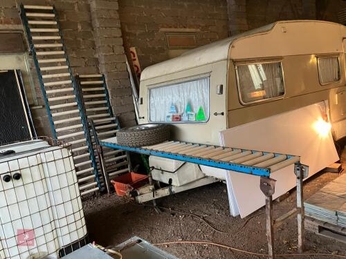 40'HD TRANSFER ROLLER CONVEYOR