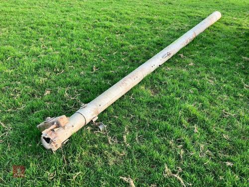 GALVANISED TIN TELEGRAPH POLE